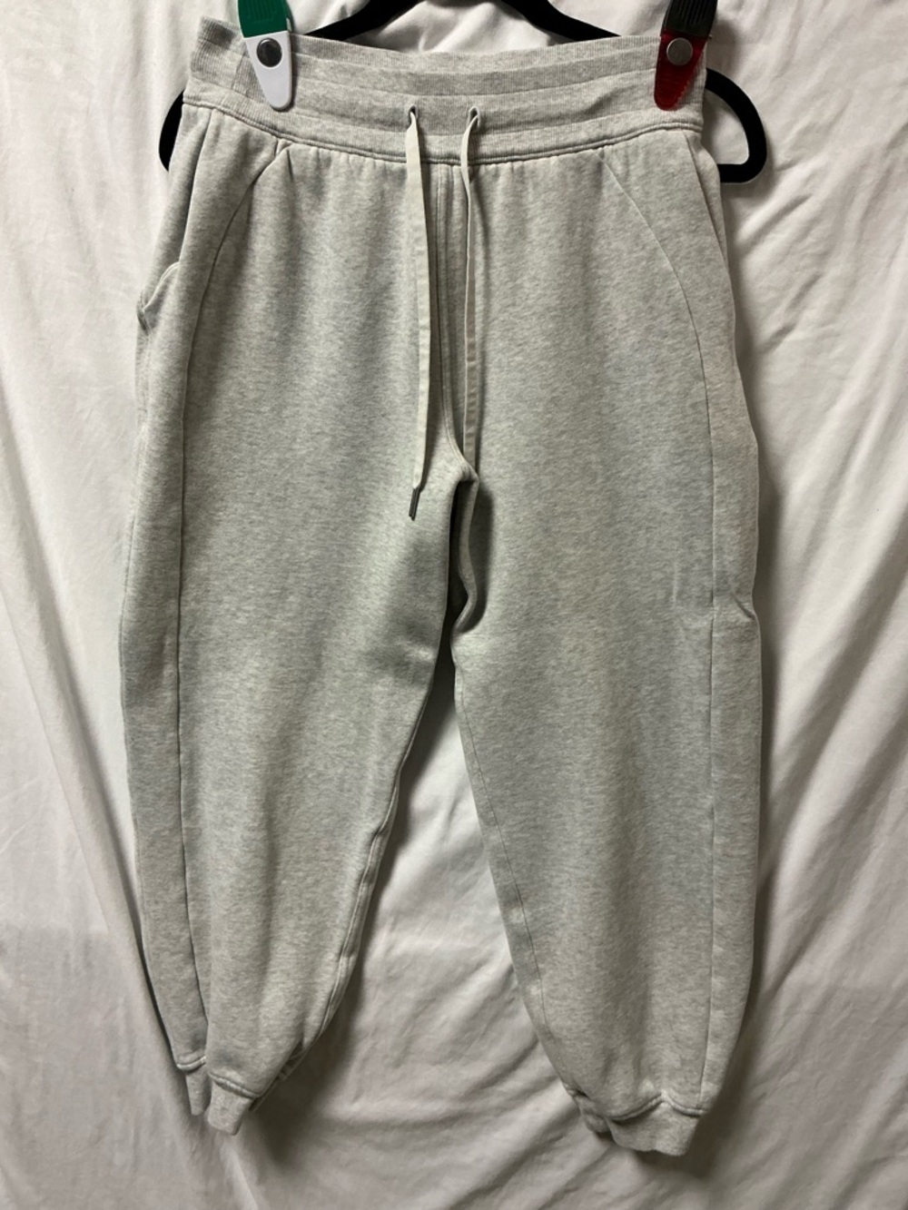 lululemon athletica Light Gray Fleece Joggers